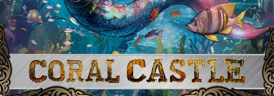 Rule The Reef In Coral Castle!