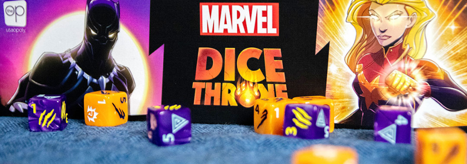 Captain Marvel And Black Panther Dice Throne Review