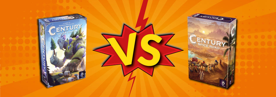 Century: Golem Edition Vs Spice Road