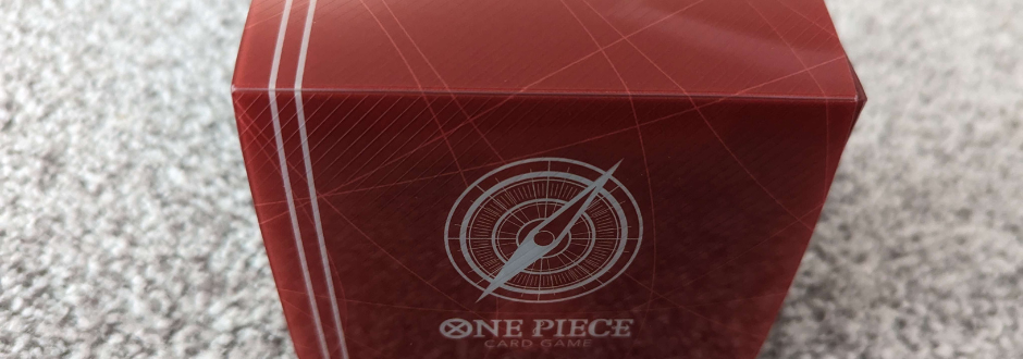 Clear Card Case Standard Red One Piece Review