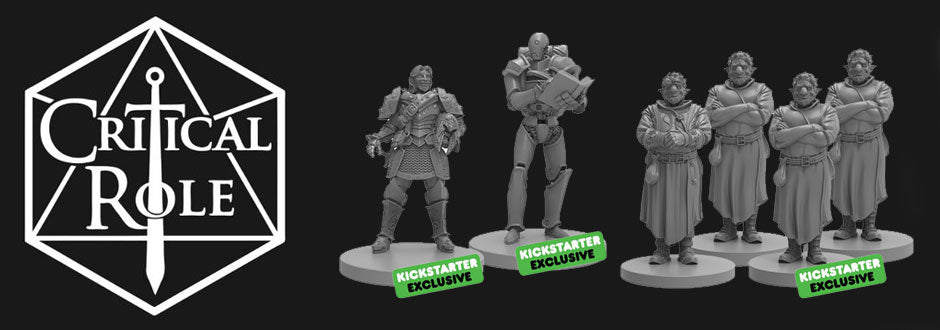 News Round Up: Critical Role Miniatures, Here’s Negan and more Clix