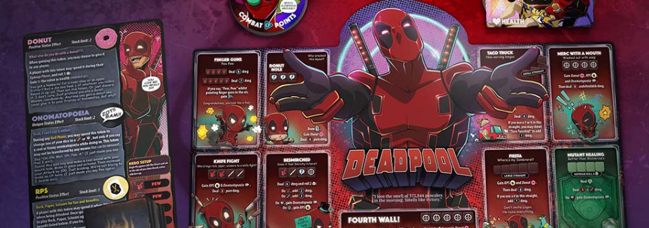 Marvel dice throne: Deadpool Deluxe Review