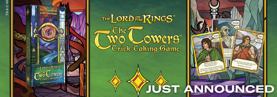 Just Announced! Two Towers: Trick Taking Game