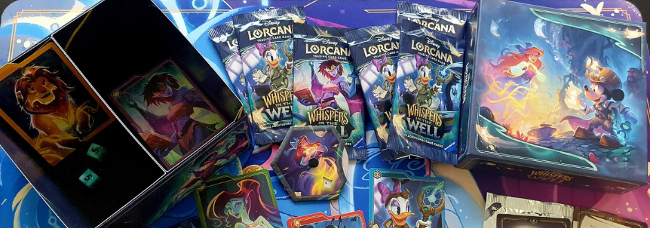 Disney Lorcana: Whispers in the Well Illumineer’s Trove review