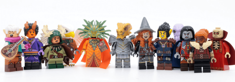 Lego D&D Minifigure Series Review