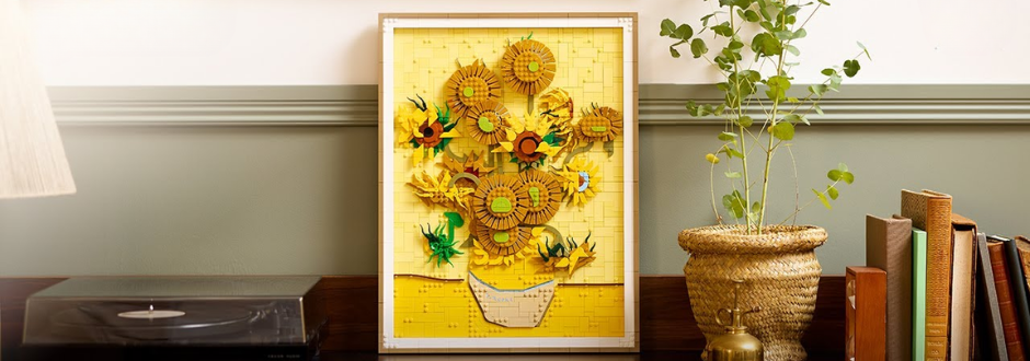 LEGO Art: Vincent Van Gogh Sunflowers review