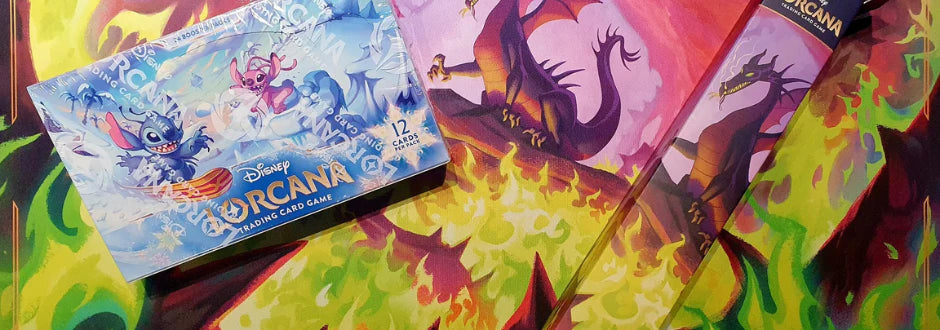 Early preview of Disney Lorcana Winterspell: product range and First box opening!