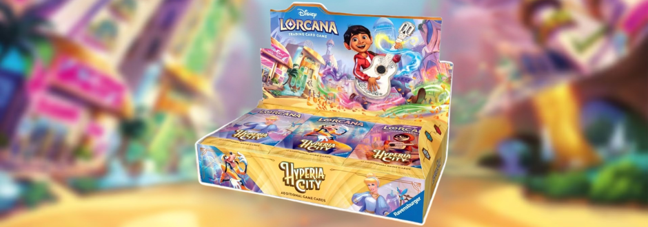 Disney Lorcana Hyperia City Booster Box review