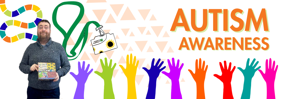 Autism Awareness Month image featuring Dale, who is supported by Moorview Care.