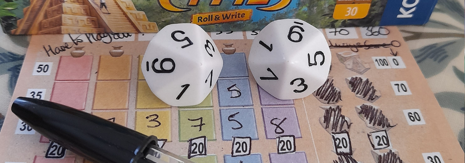 Top 5 Big Box Roll And Write Games