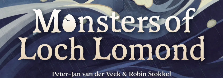 Monsters of Loch Lomond text on a nautical background