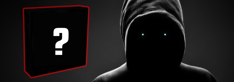 A creepy silhouette with a mystery board game next to it