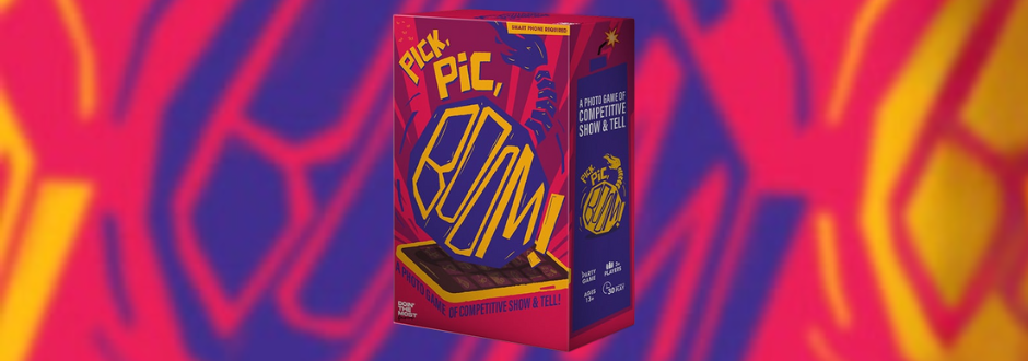 Pick, Pic, Boom! turns your camera roll into a party game