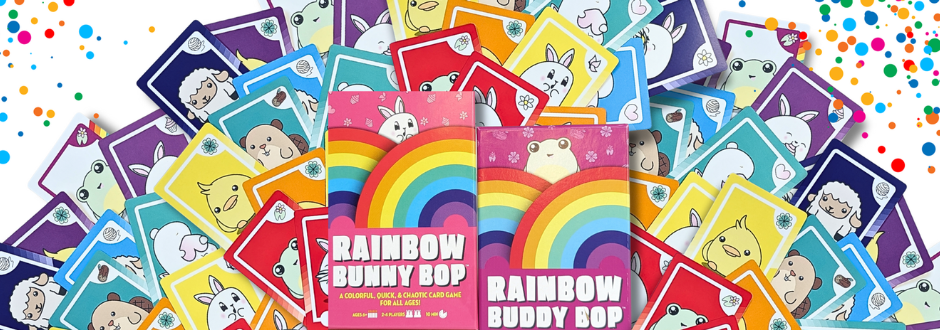 Rainbow Bunny Bop Board Game Review