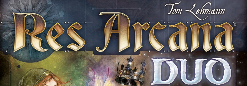 Res Arcana Duo board game logo