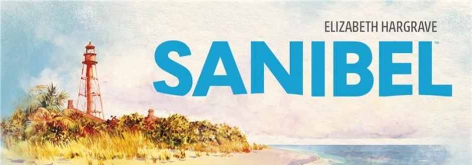 Sanibel board game logo and artwork