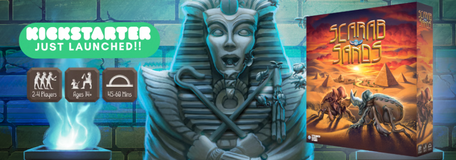 Scarab Sands kickstarter logo