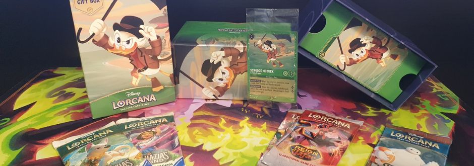 Disney Lorcana’s Scrooge McDuck Gift Box: a treasure worth diving into