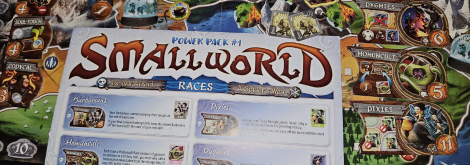 Small World Power Pack: Be Not Afraid & A Spider’s Web