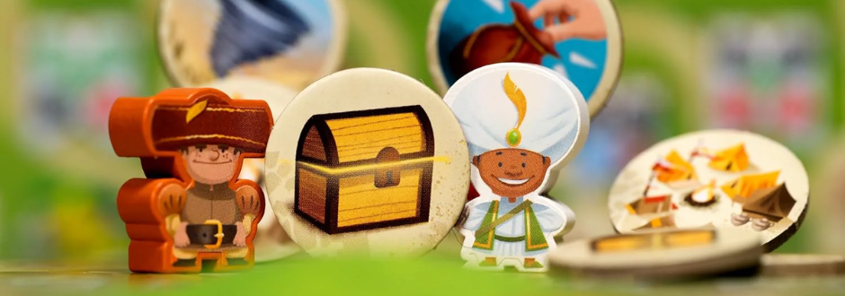 Splendor kids board game components
