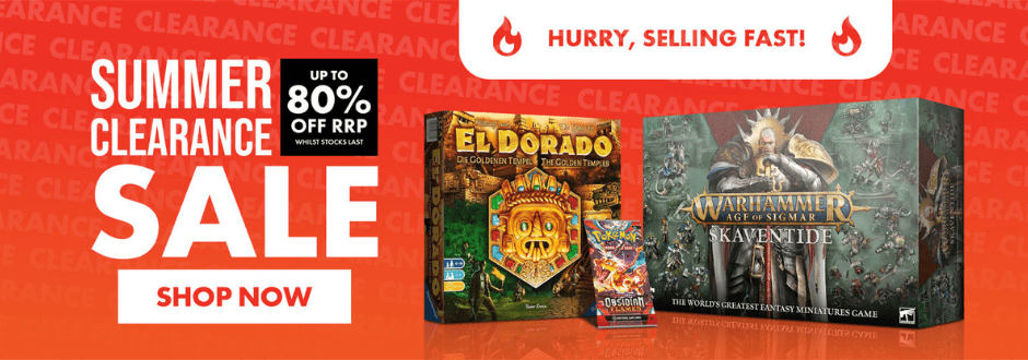 The Top 10 Games To Check Out In Our Huge Summer Clearance Sale!