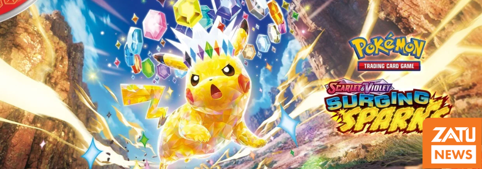 Pokemon Reveals A Brand New Expansion: Surging Sparks!