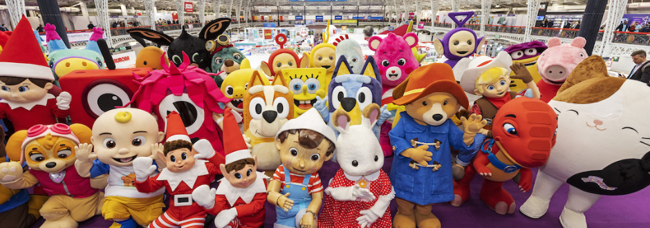 Toy Fair 2026 mascots