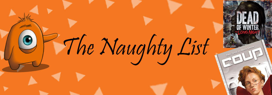 The Board Game Christmas Naughty List