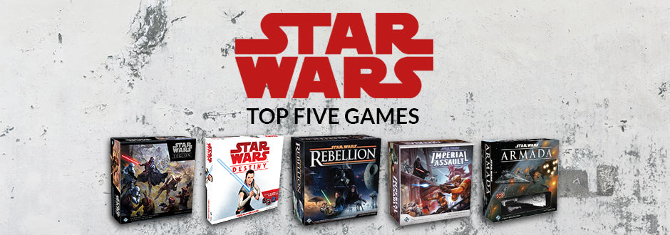Top 5 Star Wars Board and Card Games