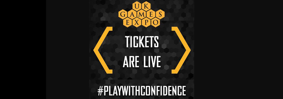 News – UK Games Expo Announce #PlayWithConfidence