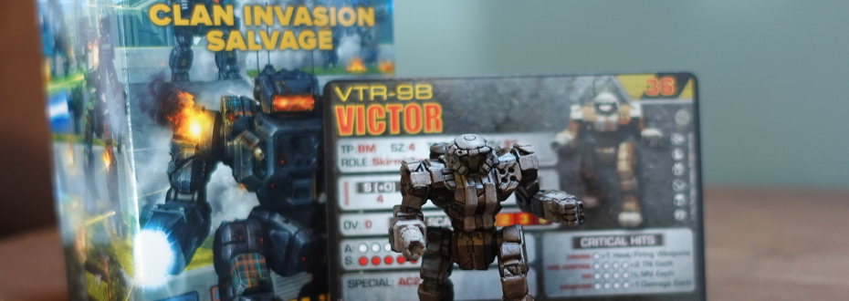 BattleTech Clan Invasion Salvage Blind Box Review
