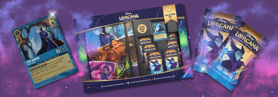 Exclusive Lorcana Disney Villains Collectors Set revealed! | Zatu Games Exclusive Lorcana Disney Villains Collectors Set revealed! | Zatu Games