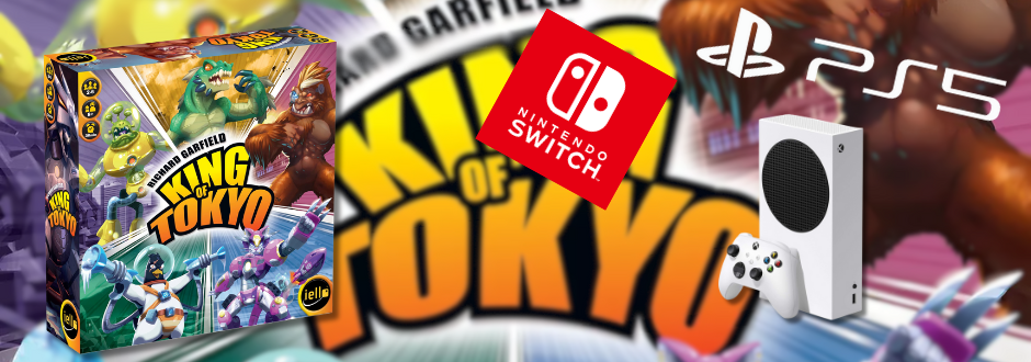 King of Tokyo is coming to video game platforms in 2026!