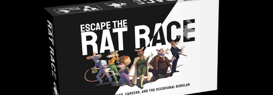 Escape the rat race box artwork