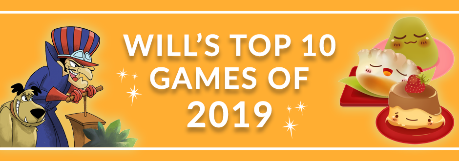 My Top 10 Most Played Games of 2019
