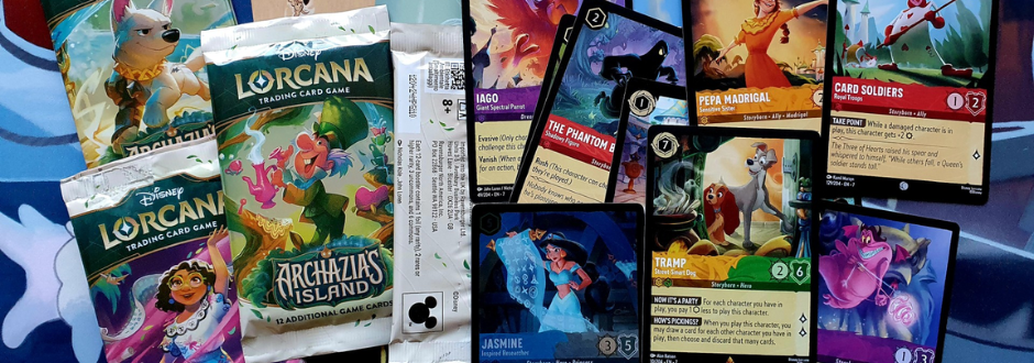 Disney Lorcana: Archazia’s Island Booster Pack Review