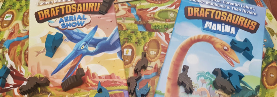 Draftosaurus Marina & Aerial Show Expansions Review