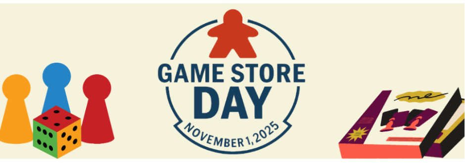 Game Store Day is coming November 1st