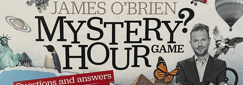 James O’Brien Mystery Hour Board Game Review