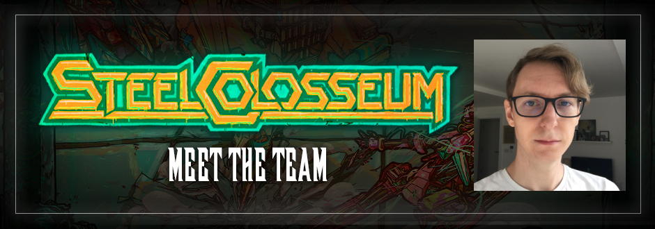 Meet the Steel Colosseum Team: Tom Hutchings