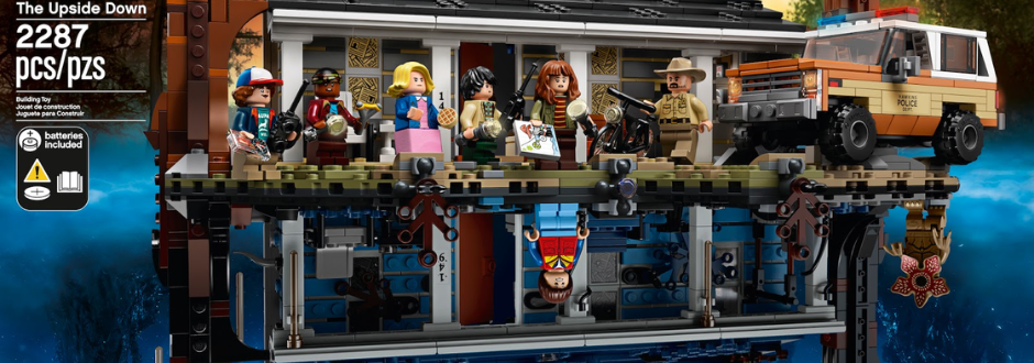 The Upside Down Stranger Things LEGO Set Review