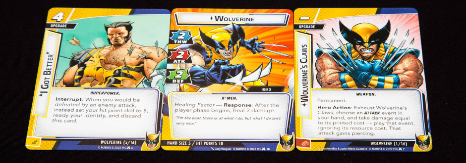 Wolverine Hero Pack Marvel Champions Review