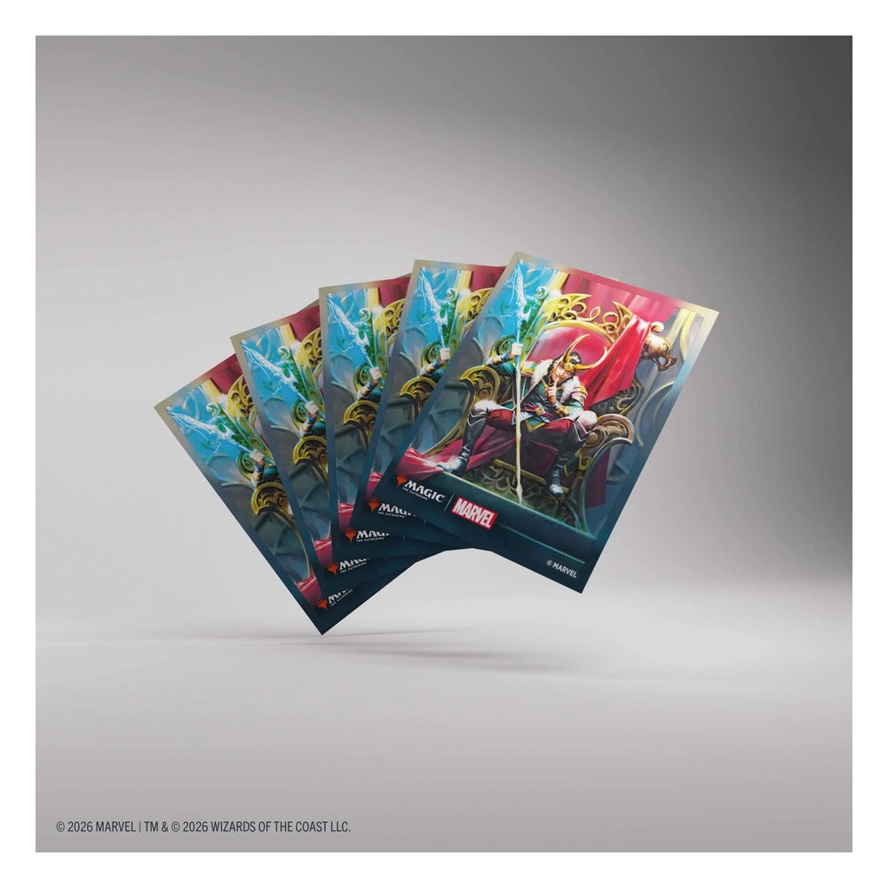 Gamegenic Magic: The Gathering Marvel Super Heroes Premium Art Sleeves - Loki/Doctor Doom | Zatu Games