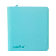 Vault X - 12-Pocket Exo-Tec Zip Binder - Pastel Blue