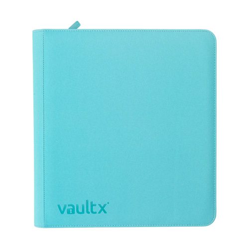 Vault X - 12-Pocket Exo-Tec Zip Binder - Pastel Blue