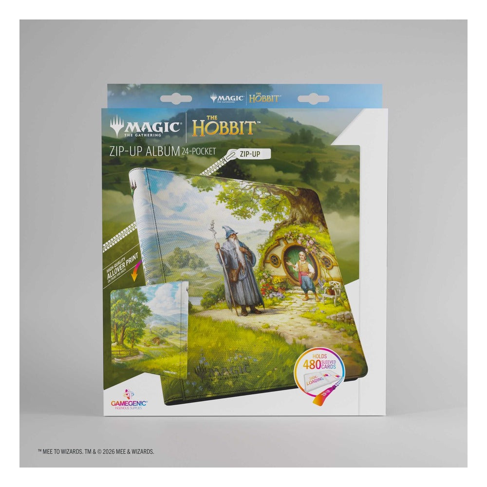 Gamegenic Magic: The Gathering The Hobbit Zip-Up Album 24-Pocket - Landscape 1 | Zatu Games