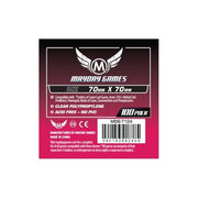 100 Mayday Clear Square Card Sleeves 70mm x 70mm