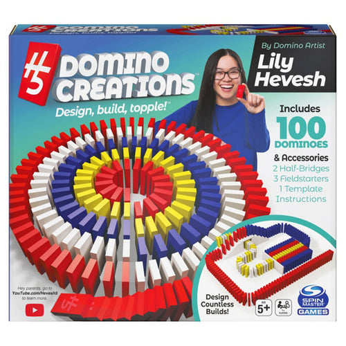100 Piece Lily Hevesh Dominoes Starter Set