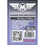 100 x Clear Standard XXL Super Large Sleeves 101.5mm x 153mm