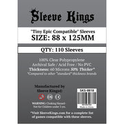 110 x Tiny Epic Compatible Sleeves (88mm x 125mm)